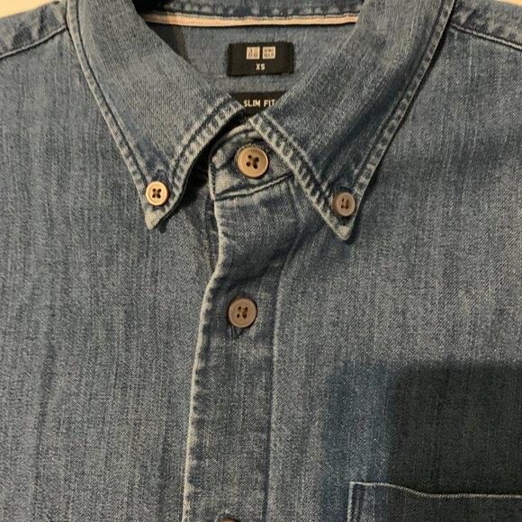 Uniqlo Jean Style Shirt - Picture 3 of 7